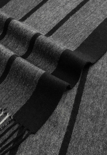 Wide Stripes 30x164  - black/grey