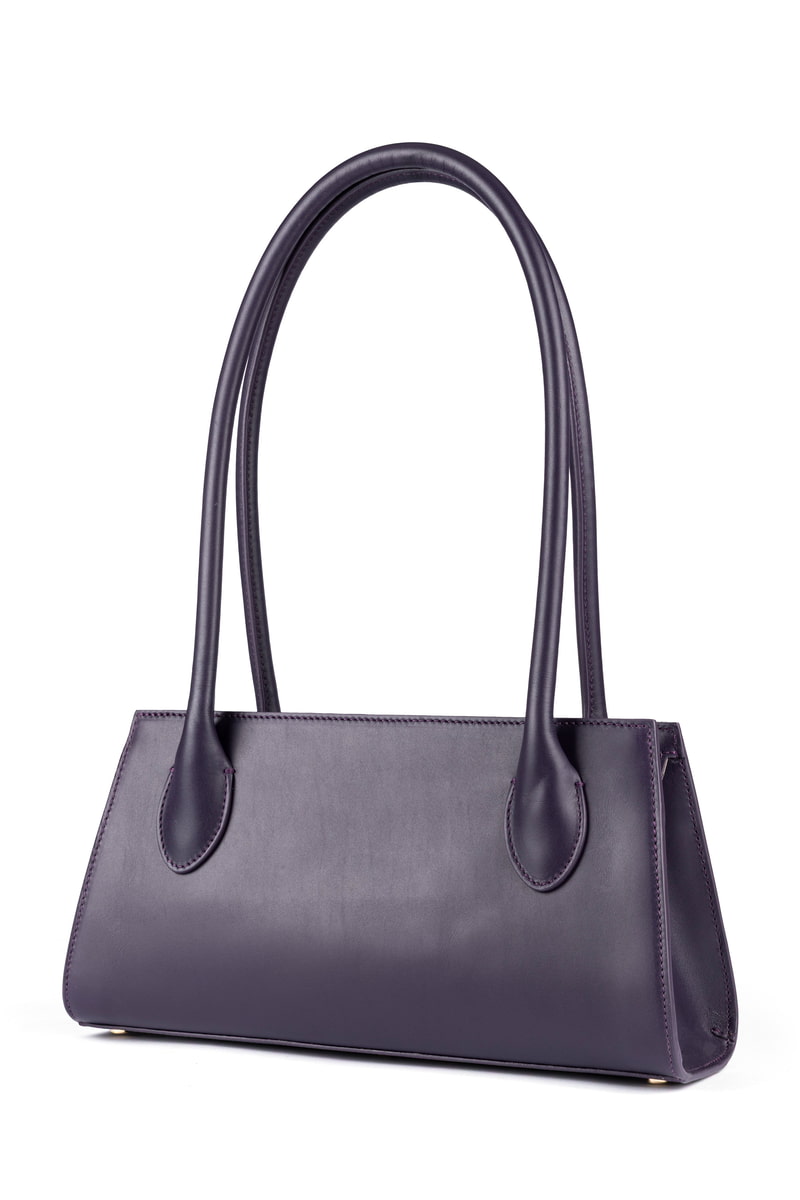 Elisa handbag small  - purple