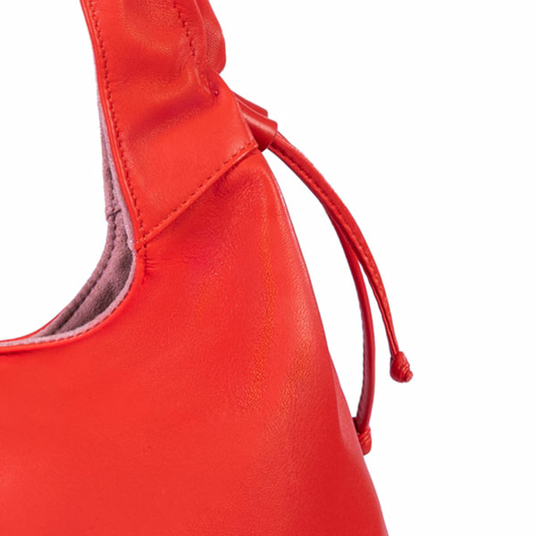 Seoul shoulder bag small - coral