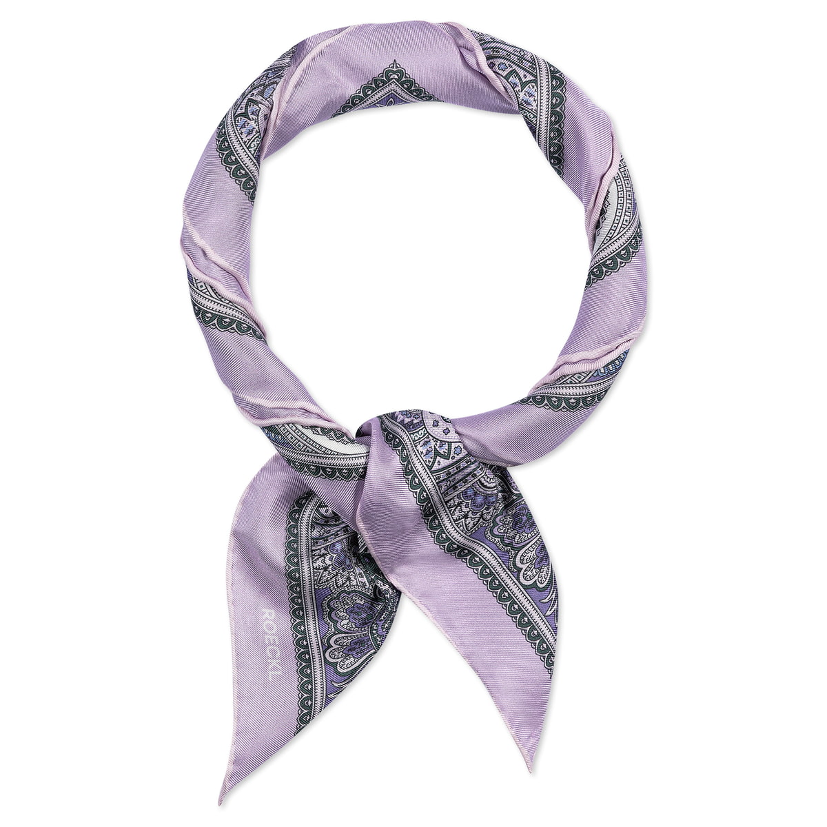 Fine Paisley 53x53  - multi pastel