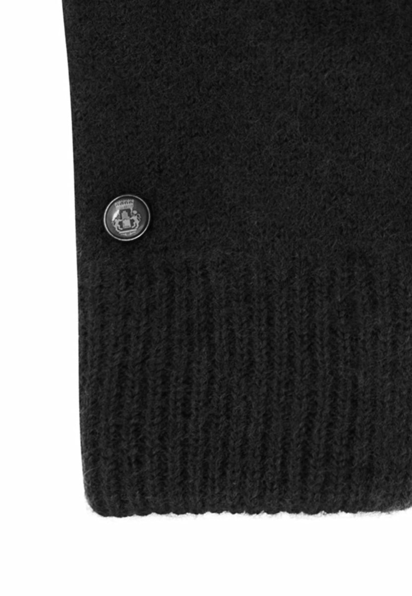 Walkhandschuhe Lederinnenhand - black