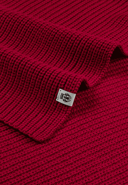 Pure Merino Schal 27x180 - red