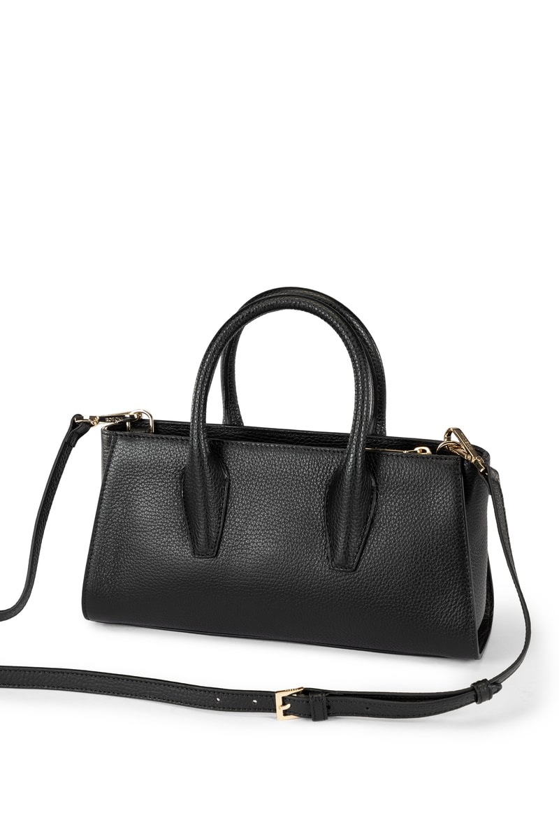 Mathilde Baguette small - black