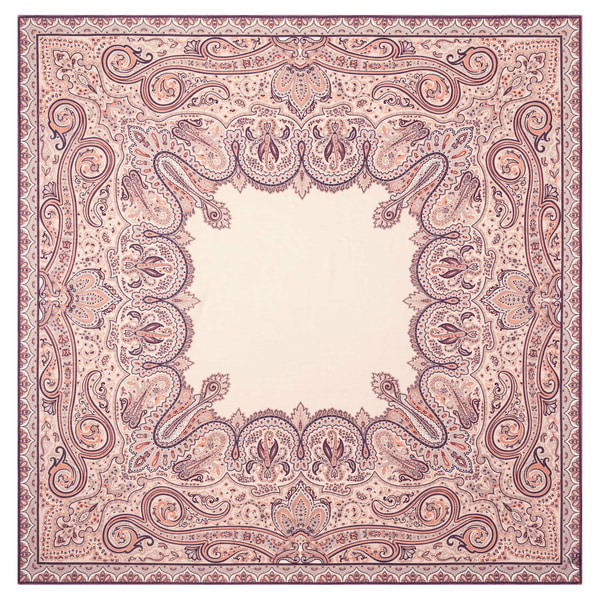 Enchanted Paisley 140x140  - multi mauve