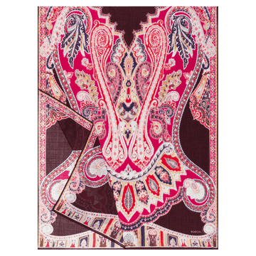 Porta Paisley 70x180 - multi magenta