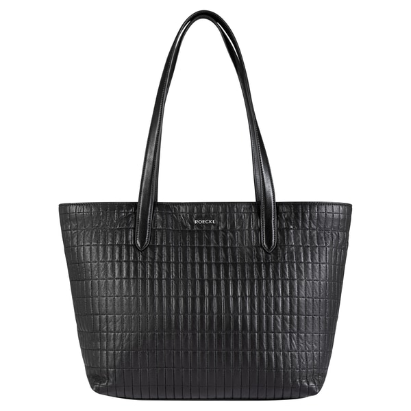 Carol Shopper Quilted Large - black