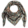 Aesthetic Paisley 140x140  - black/red