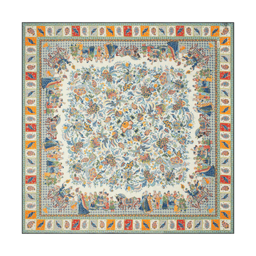 Winter Caravane 140x140  - multi forest