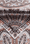 Small Circular Paisley 90x90  - multi natural