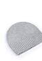 Merino Tweed Mütze  - light grey