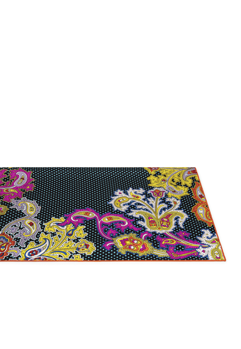 Paisley Illusion 53x53 - black