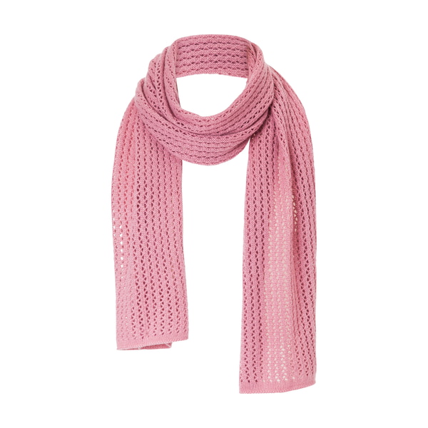Mesh Ajour Schal 40x180 40x180 - winter rose