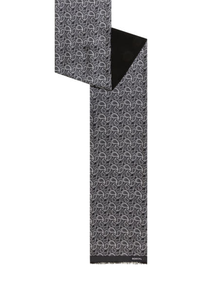 Paisley Pattern 27x184 - multi black