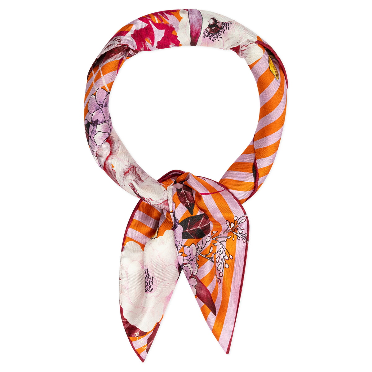 Blossoming Stripes 53x53 - multi sunset