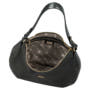 Liberty Schultertasche medium Croco  - black
