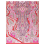 Harfen Paisley 70x170  - red/cashmere