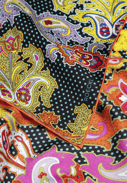 Paisley Illusion 53x53 - black