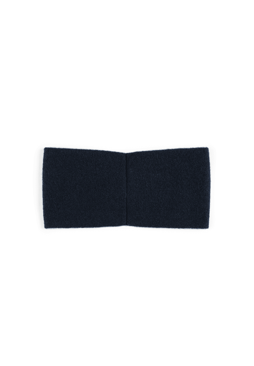 Pure Cashmere Stirnband - navy