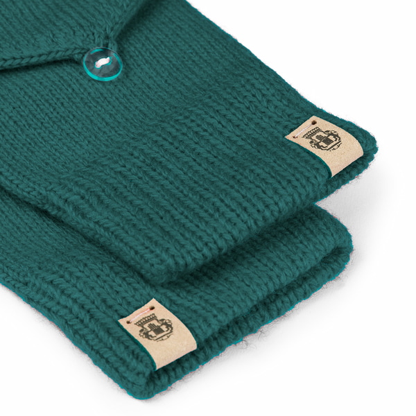 Essentials Kapuzenhandschuhe Basic - emerald