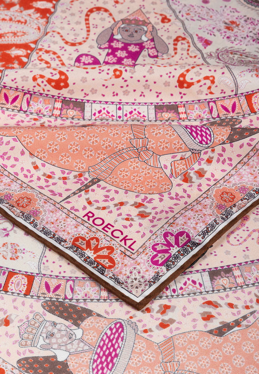 Small Horoscope 70x70 - rose/beige