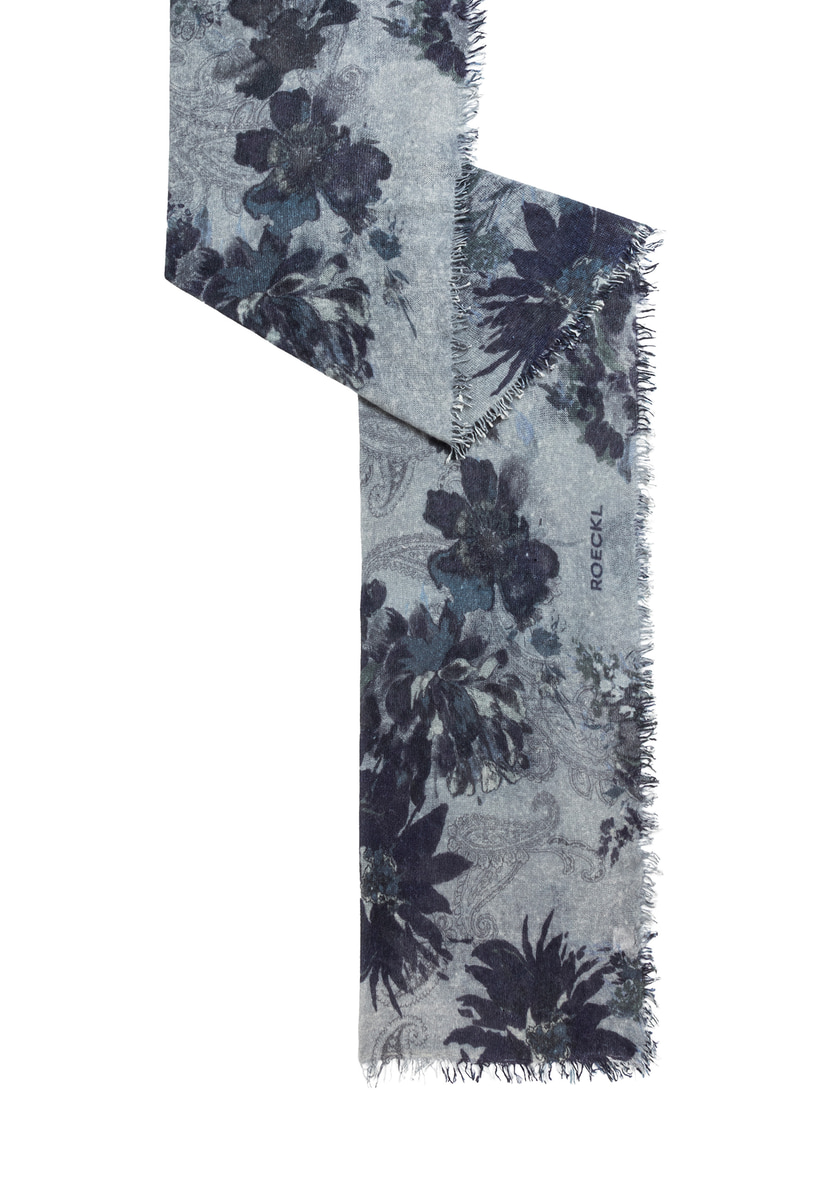 Flower Dust 70x180 - navy