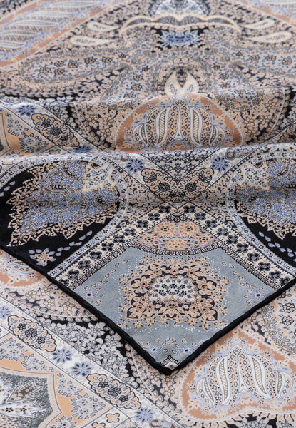 Secret Garden 140x140  - multi grey