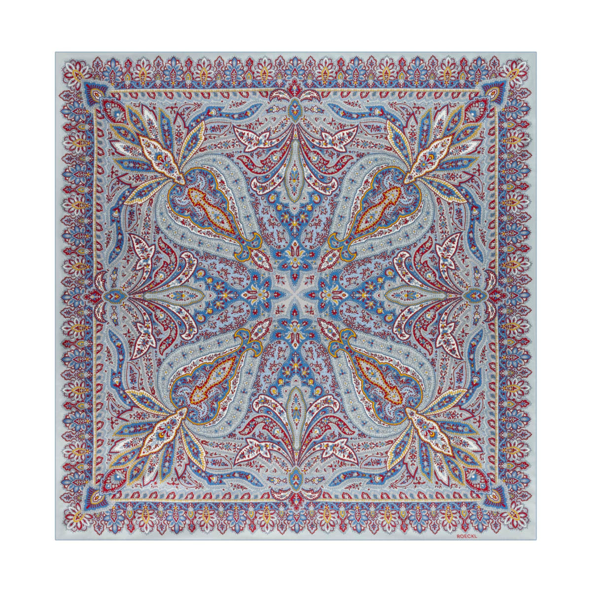Flourishing Paisley 90x90  - multi ciel