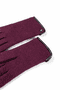 Klassischer Walkhandschuh Women  - mulberry