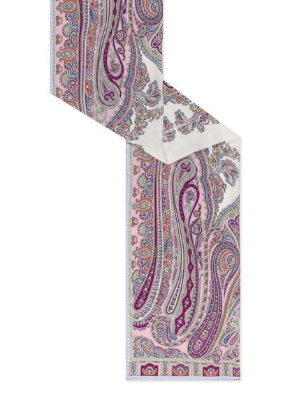 Paisley Reverie 70x180  - multi pastel
