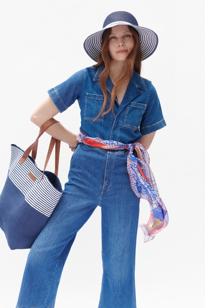 Paloma Shopper medium - navy