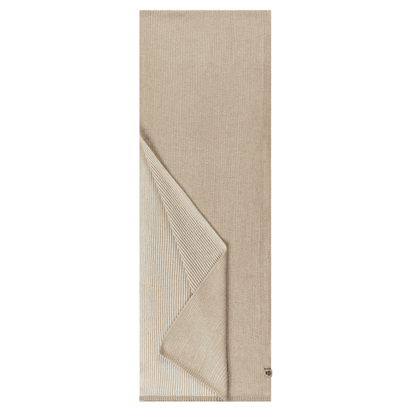 Two Tone Rib Schal 30x180 - sand