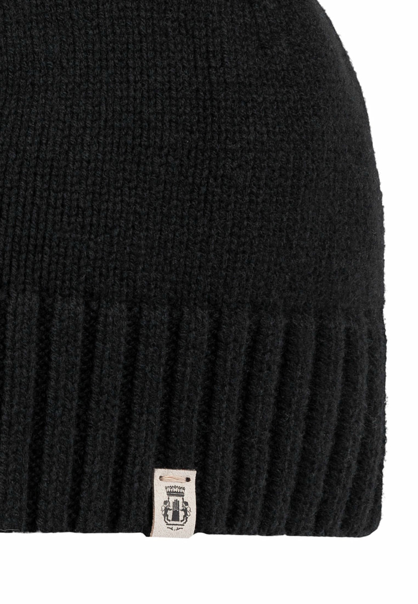 Daily Knit Mütze - black