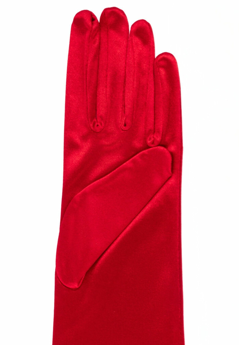 Shiny Satin lang glänzendes Satin - red
