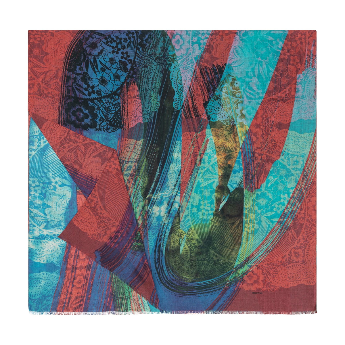 Mystical Shades 90x180 - multi red