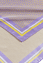 Two Tone Stripes 53x53 - lavender