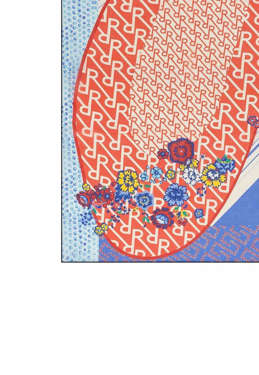 Big Paisley 100x100 - multi bleu