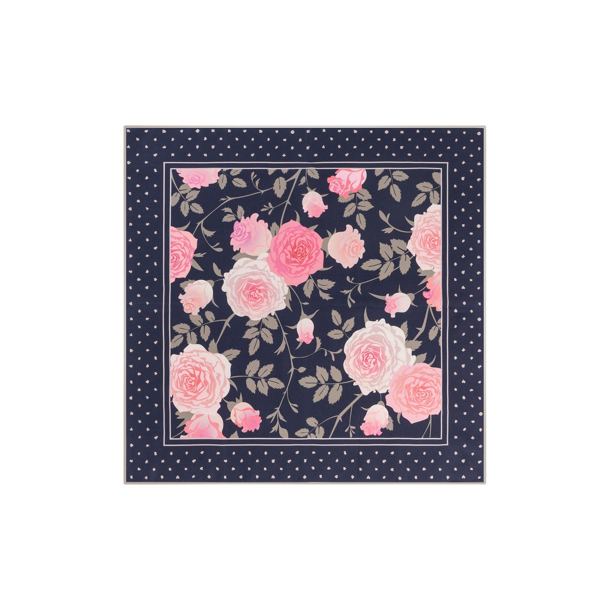 Dagmar 64x64 - black/rose