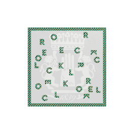 Heraldic Roeckl 53x53 - petrol at ROECKL