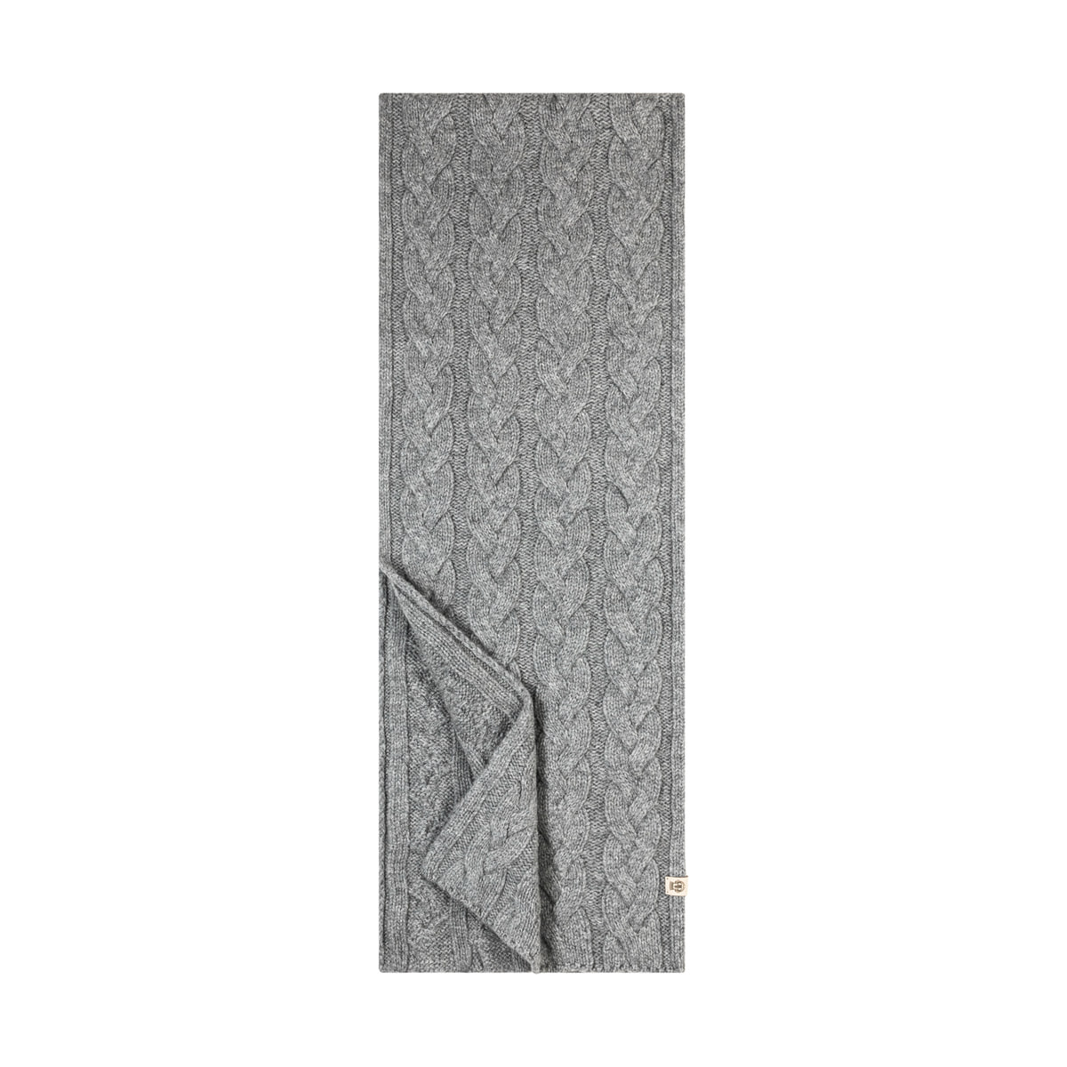 Braided Cashmere Schal 30x180 - flanell