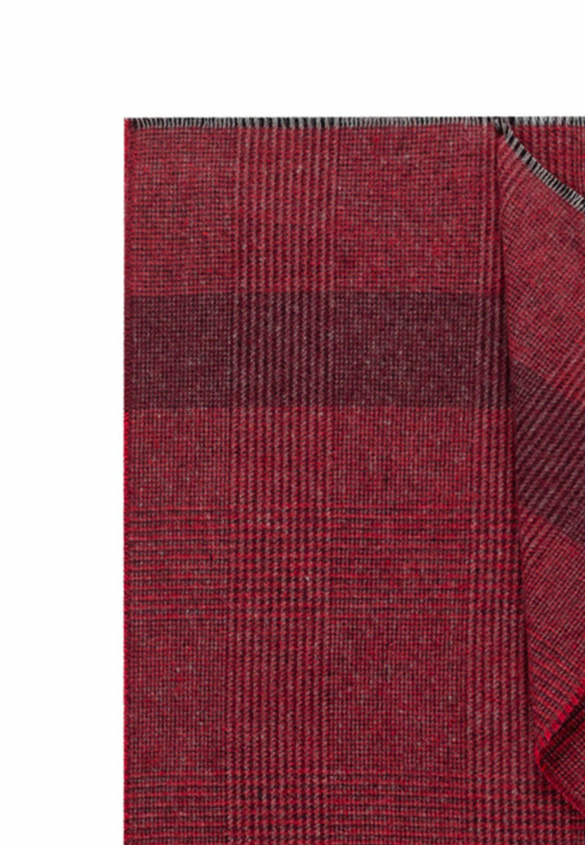 Cotton Check 40x180 - classic red