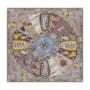Small Horoscope 70x70  - multi beige