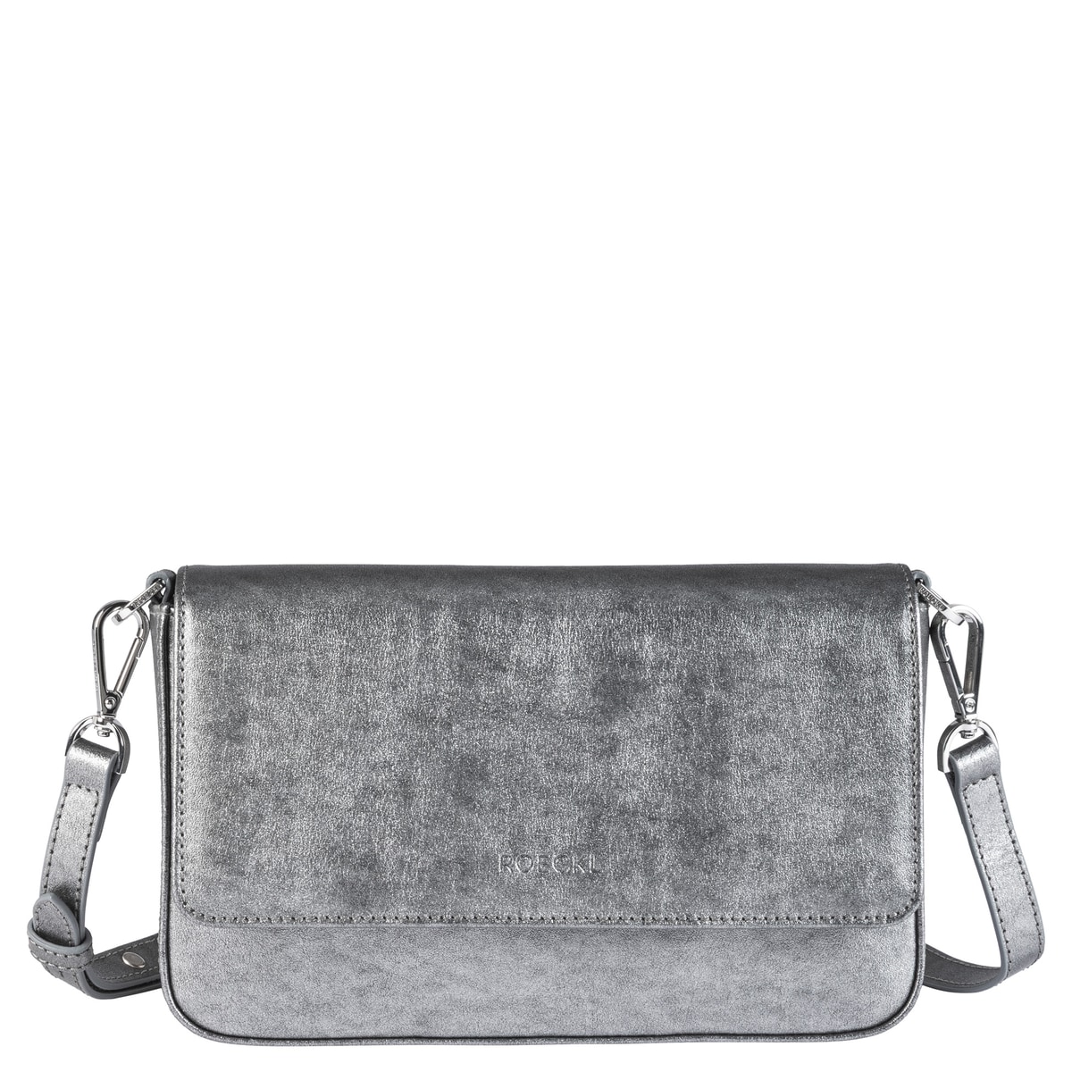 Emilia Shoulder bag metallic XS - platinum