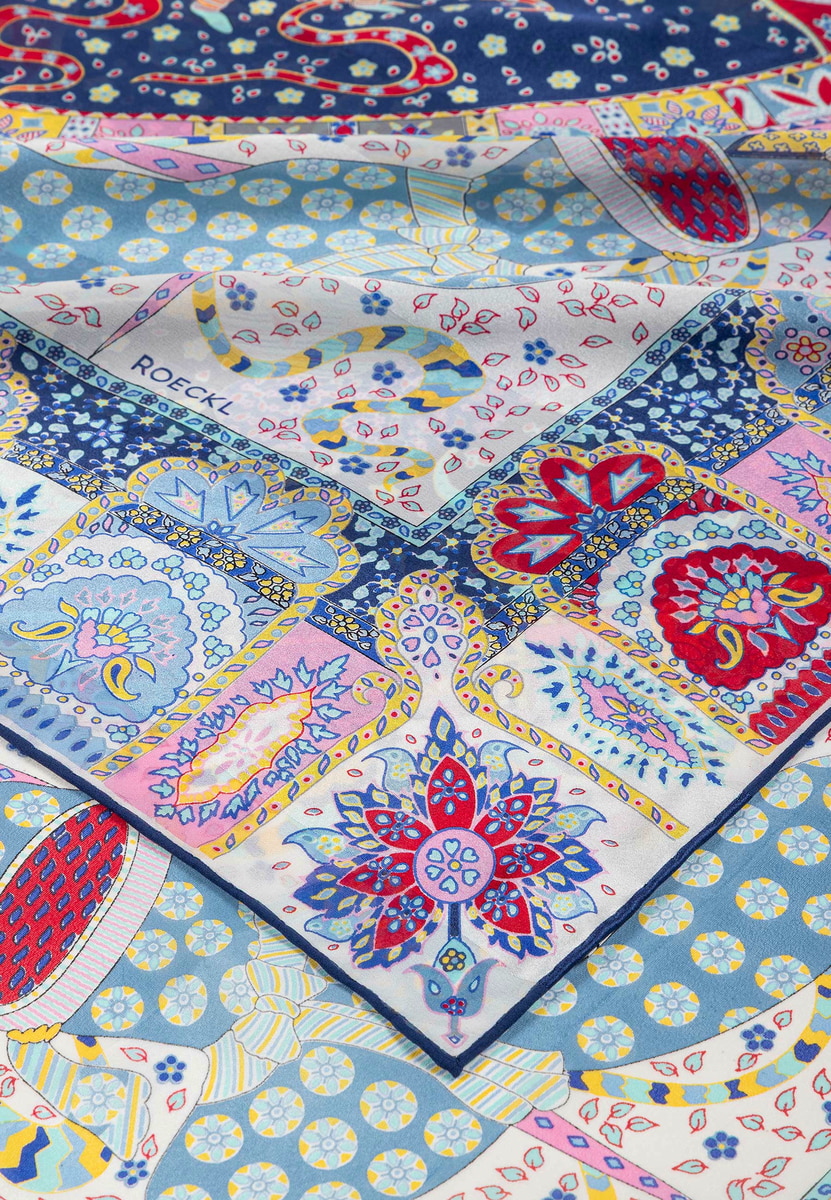 Persisches Horoskop 140x140 - multi blue