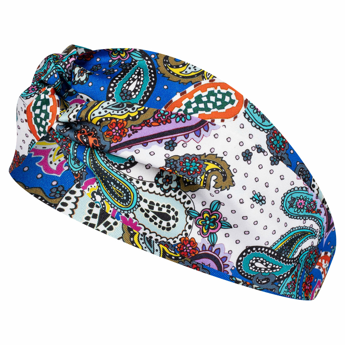 Hairband Paisley - ocean