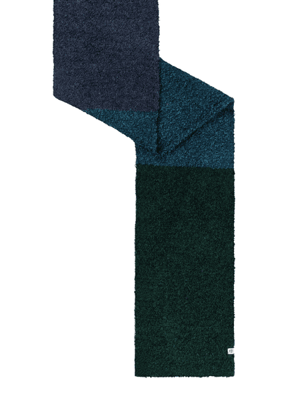 Cosy Bouclé New Schal 30x180  - multi emerald