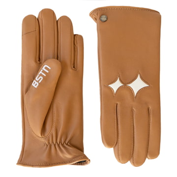 BSTN women gloves Touch - hazelnut