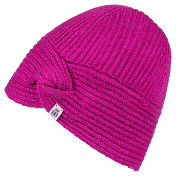 Essentials Mütze mit Knoten - magenta