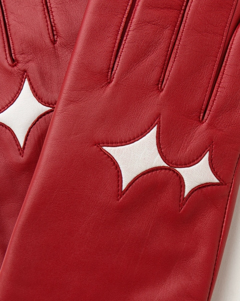 BSTN men gloves Touch - tomato red