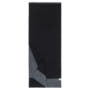 Two Side Knit Schal 35x180  - black/graphit