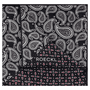 Gentleman´s Poket Square 30x30  - multi black